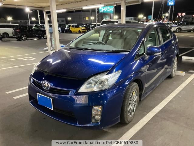 toyota prius 2010 -TOYOTA--Prius DAA-ZVW30--ZVW30-1209374---TOYOTA--Prius DAA-ZVW30--ZVW30-1209374- image 1