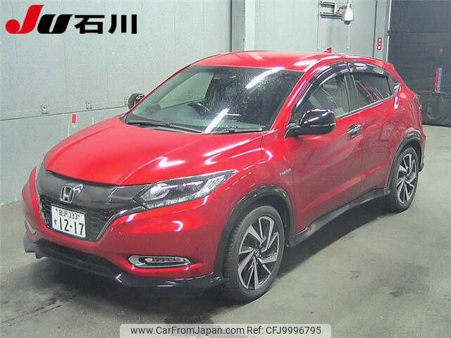 honda vezel 2016 -HONDA 【金沢 333ｽ1217】--VEZEL RU3--1219844---HONDA 【金沢 333ｽ1217】--VEZEL RU3--1219844- image 1