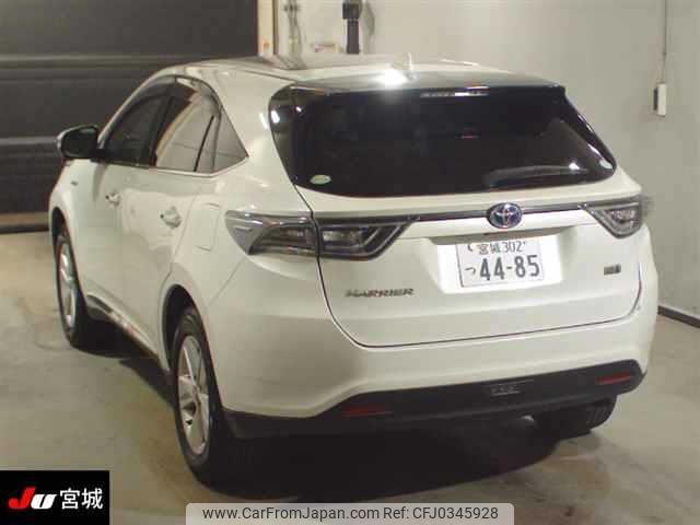 toyota harrier 2014 -TOYOTA 【宮城 302ﾂ4485】--Harrier AVU65W-0016376---TOYOTA 【宮城 302ﾂ4485】--Harrier AVU65W-0016376- image 2