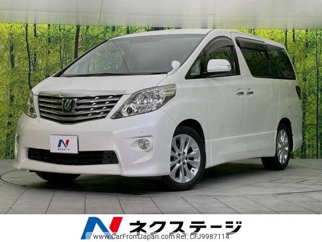 toyota alphard 2009 -TOYOTA--Alphard DBA-ANH20W--ANH20-8040316---TOYOTA--Alphard DBA-ANH20W--ANH20-8040316- image 1