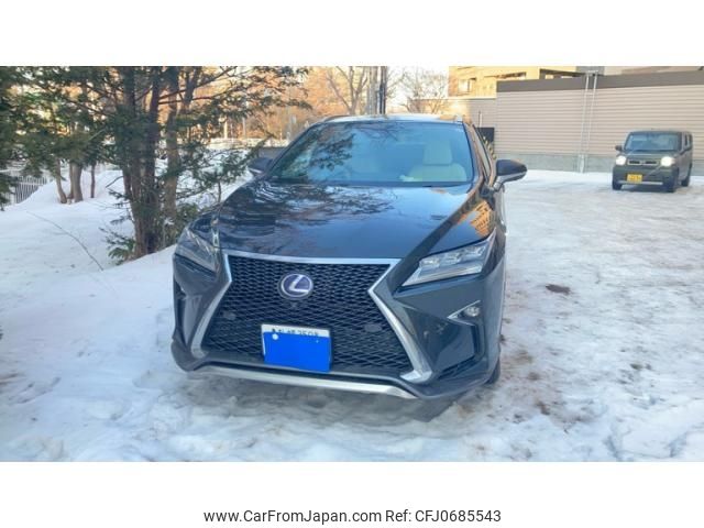 lexus rx 2016 -LEXUS--Lexus RX DAA-GYL25W--GYL25-0001038---LEXUS--Lexus RX DAA-GYL25W--GYL25-0001038- image 1