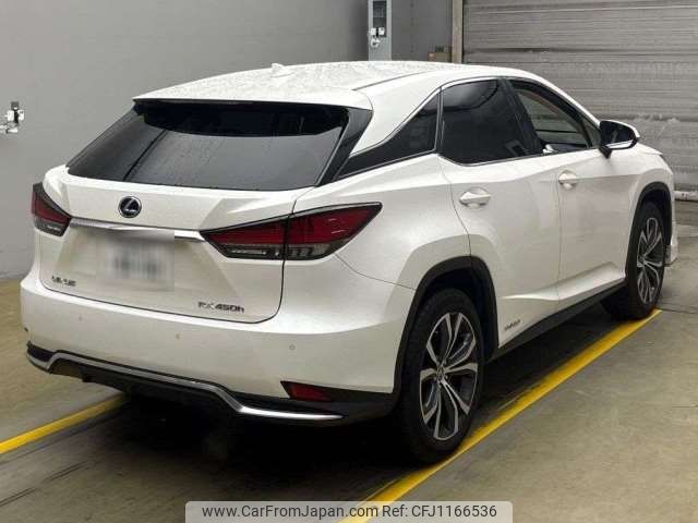 lexus rx 2021 -LEXUS 【川崎 327ﾏ8000】--Lexus RX 6AA-GYL20W--GYL20-0014479---LEXUS 【川崎 327ﾏ8000】--Lexus RX 6AA-GYL20W--GYL20-0014479- image 2