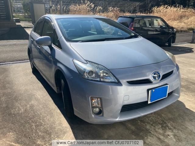 toyota prius 2010 -TOYOTA--Prius DAA-ZVW30--ZVW30-5210843---TOYOTA--Prius DAA-ZVW30--ZVW30-5210843- image 2