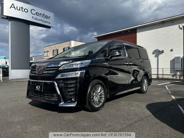 toyota vellfire 2018 CFJ6787394 image 1