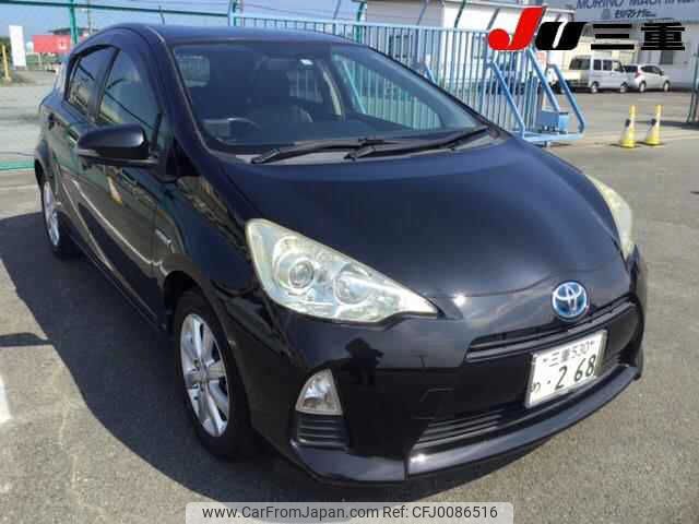 toyota aqua 2013 -TOYOTA 【三重 530ﾒ268】--AQUA NHP10--2243284---TOYOTA 【三重 530ﾒ268】--AQUA NHP10--2243284- image 1