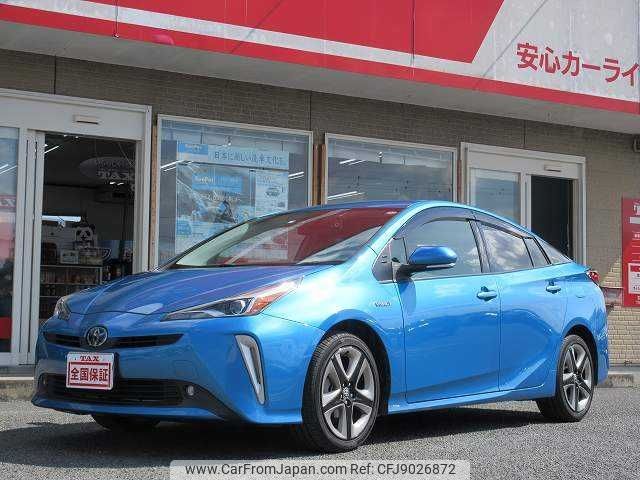 toyota prius 2019 -TOYOTA--Prius DAA-ZVW51--ZVW51-8052843---TOYOTA--Prius DAA-ZVW51--ZVW51-8052843- image 1