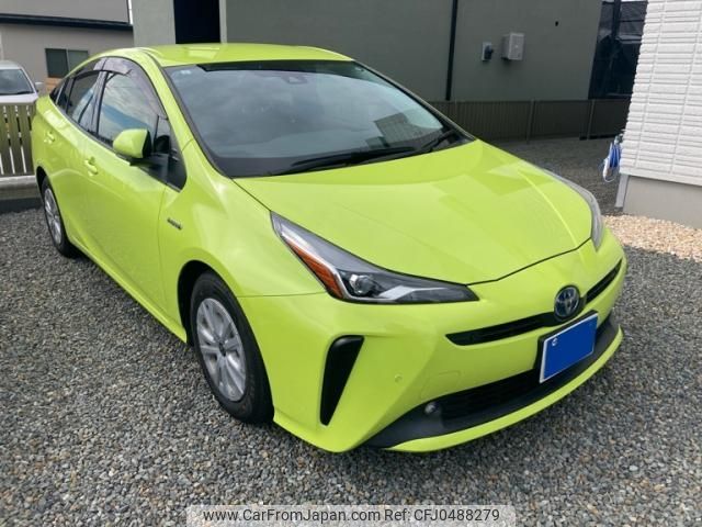 toyota prius 2019 -TOYOTA--Prius DAA-ZVW51--ZVW51-8045253---TOYOTA--Prius DAA-ZVW51--ZVW51-8045253- image 1