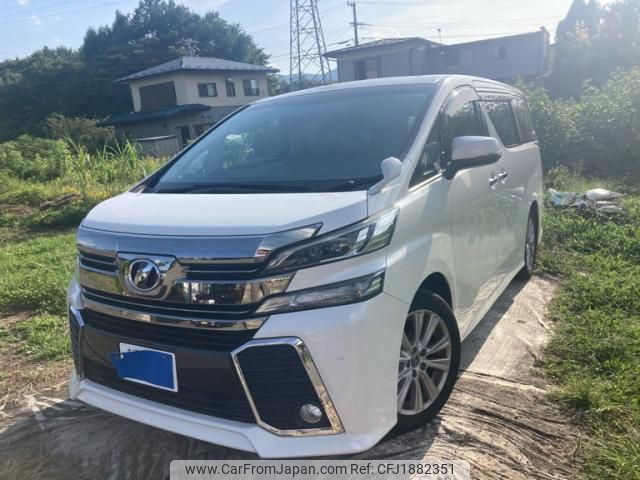 toyota vellfire 2016 CFJ1882351 image 1