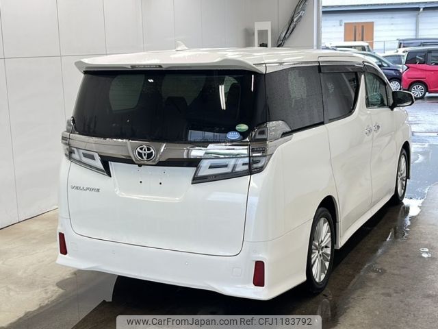 toyota vellfire 2018 -TOYOTA--Vellfire AGH30W-0170058---TOYOTA--Vellfire AGH30W-0170058- image 2