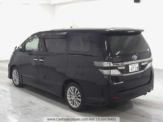 toyota vellfire 2013 -TOYOTA 【福山 300ﾗ8728】--Vellfire ANH20W--8302217---TOYOTA 【福山 300ﾗ8728】--Vellfire ANH20W--8302217- image 2