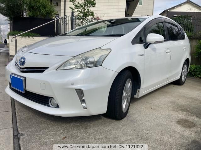 toyota prius-α 2013 -TOYOTA--Prius α DAA-ZVW41W--ZVW41-3287980---TOYOTA--Prius α DAA-ZVW41W--ZVW41-3287980- image 1