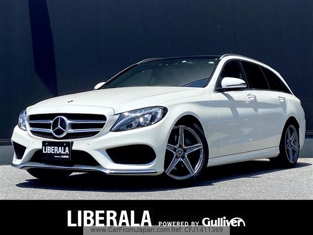 mercedes-benz c-class-station-wagon 2018 -MERCEDES-BENZ--Benz C Class Wagon DBA-205240C--WDD2052402F713452---MERCEDES-BENZ--Benz C Class Wagon DBA-205240C--WDD2052402F713452- image 1