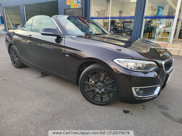 bmw 2-series 2015 -BMW--BMW 2 Series DBA-1J20--490965---BMW--BMW 2 Series DBA-1J20--490965- image 1