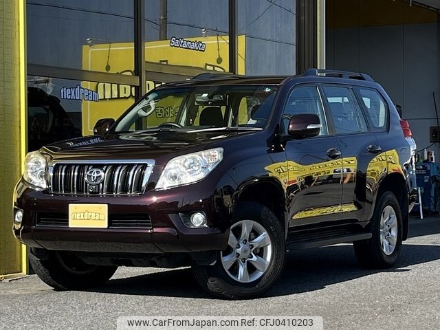 toyota land-cruiser-prado 2011 -TOYOTA--Land Cruiser Prado GRJ150W--JTEBU3FJ70K031325---TOYOTA--Land Cruiser Prado GRJ150W--JTEBU3FJ70K031325- image 1