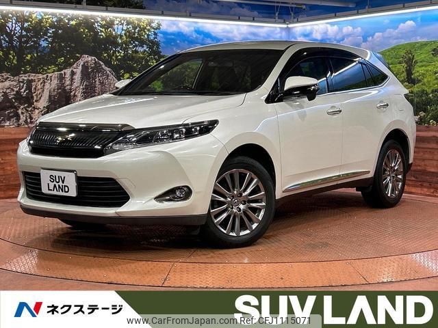 toyota harrier 2016 quick_quick_ZSU60W_ZSU60-0092626 image 1