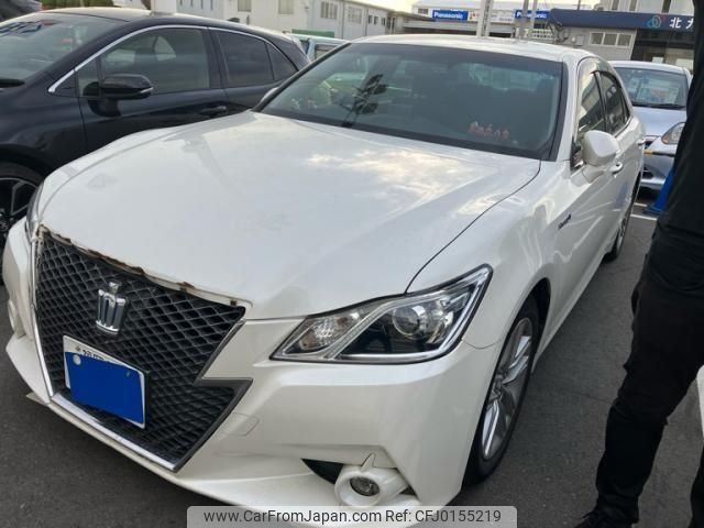 toyota crown 2014 -TOYOTA--Crown DAA-AWS210--AWS210-6074548---TOYOTA--Crown DAA-AWS210--AWS210-6074548- image 2