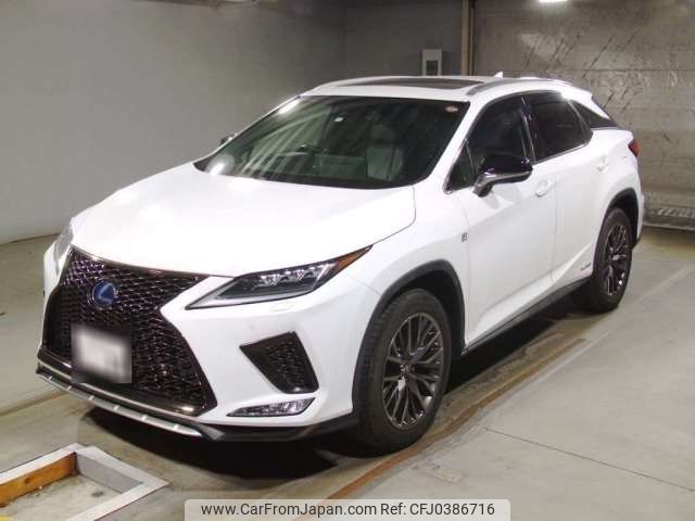 lexus rx 2020 -LEXUS 【京都 31Mﾊ 88】--Lexus RX DAA-GYL25W--GYL25-0021365---LEXUS 【京都 31Mﾊ 88】--Lexus RX DAA-GYL25W--GYL25-0021365- image 1