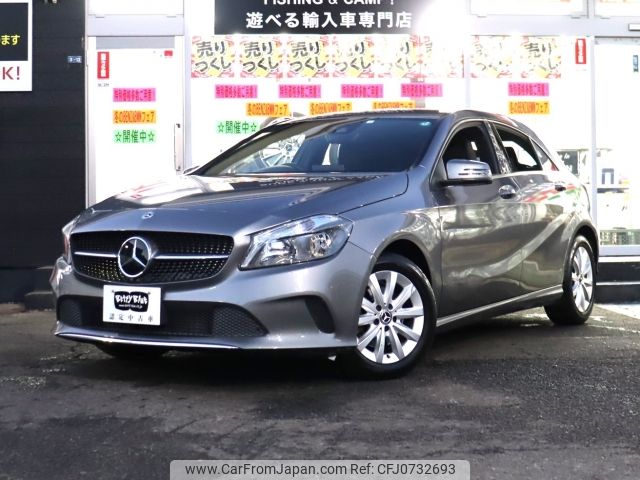 mercedes-benz a-class 2018 -MERCEDES-BENZ--Benz A Class DBA-176042--WDD1760422J723494---MERCEDES-BENZ--Benz A Class DBA-176042--WDD1760422J723494- image 1