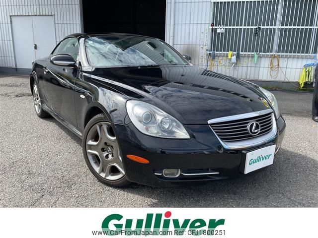 lexus sc 2007 CFJ1800251 image 1