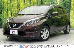 nissan note 2019 CFJ1763959