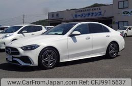 mercedes-benz c-class 2022 GOO_JP_700080015330240620001