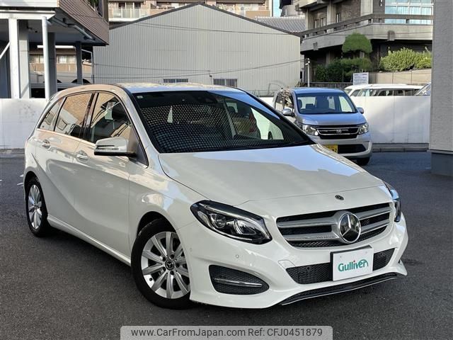 mercedes-benz b-class 2017 -MERCEDES-BENZ--Benz B Class DBA-246242--WDD2462422J448413---MERCEDES-BENZ--Benz B Class DBA-246242--WDD2462422J448413- image 1