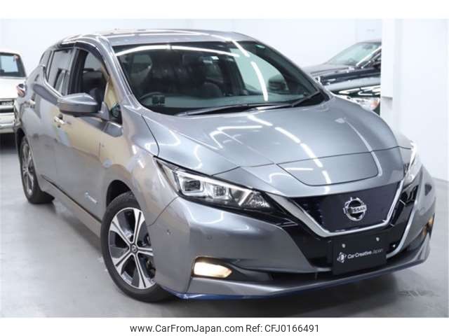 nissan leaf 2020 -NISSAN 【千葉 302ﾙ8385】--Leaf ZAA-ZE1--ZE1-094785---NISSAN 【千葉 302ﾙ8385】--Leaf ZAA-ZE1--ZE1-094785- image 1