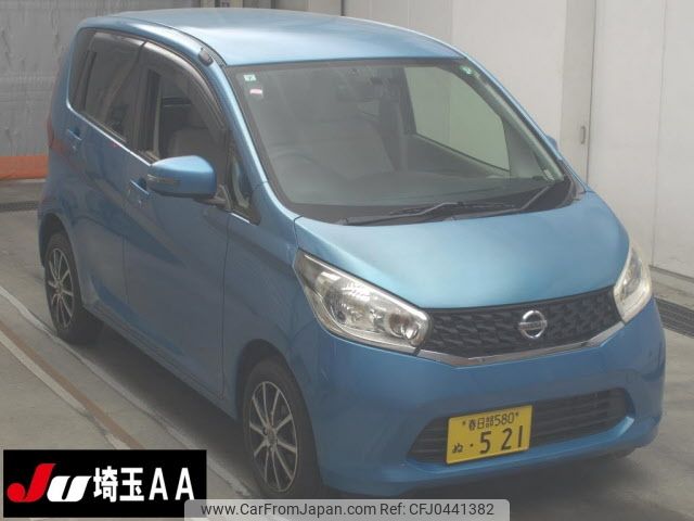 nissan dayz 2013 -NISSAN 【春日部 580ﾇ521】--DAYZ B21W-0020254---NISSAN 【春日部 580ﾇ521】--DAYZ B21W-0020254- image 1