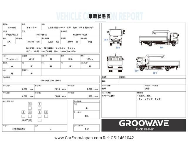 mitsubishi-fuso canter 2018 CFJ1461042 image 2
