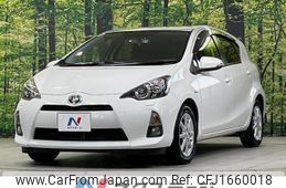 toyota aqua 2012 CFJ1660018