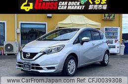 nissan note 2018 -NISSAN--Note DBA-E12--E12-587234---NISSAN--Note DBA-E12--E12-587234-