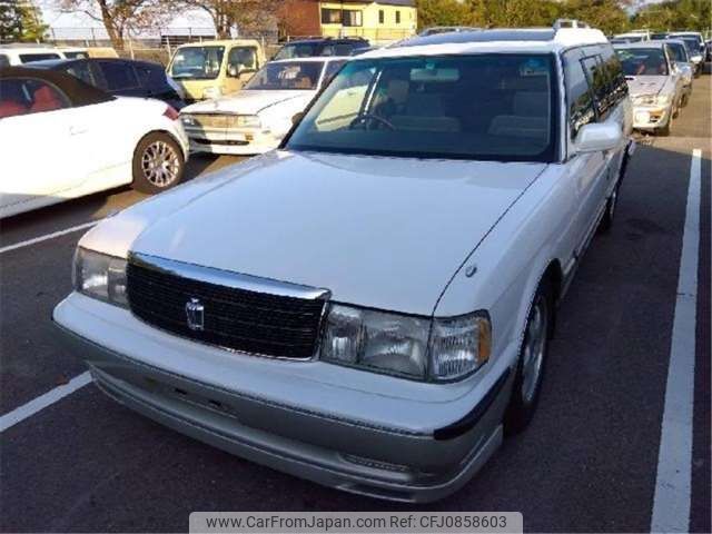 toyota crown-station-wagon 1999 -TOYOTA--Crown Wagon GF-JZS130G--JZS130-1024659---TOYOTA--Crown Wagon GF-JZS130G--JZS130-1024659- image 1