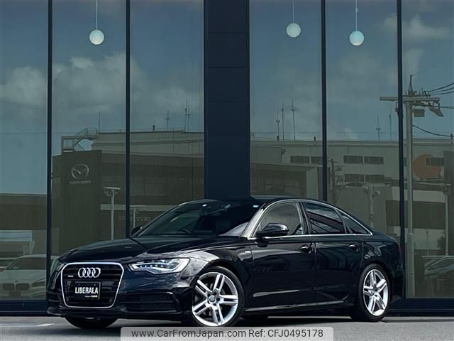 audi a6 2013 -AUDI--Audi A6 DBA-4GCHVS--WAUZZZ4G3DN148769---AUDI--Audi A6 DBA-4GCHVS--WAUZZZ4G3DN148769- image 1