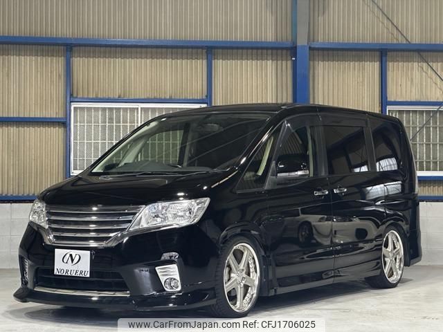 nissan serena 2012 CFJ1706025 image 1