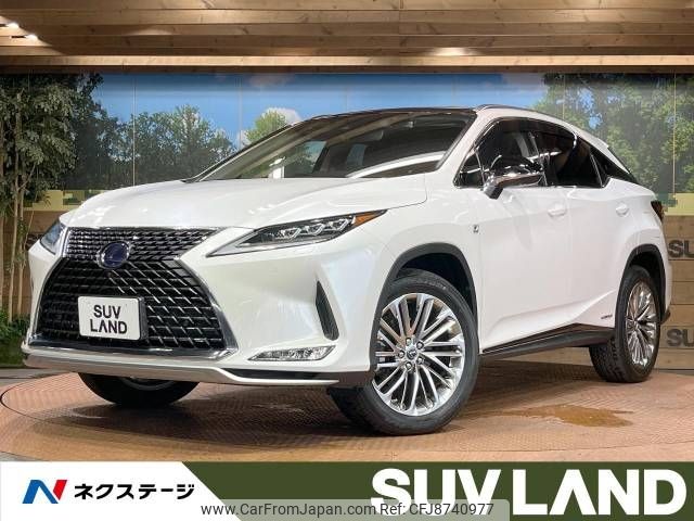 lexus rx 2021 -LEXUS--Lexus RX 6AA-GYL25W--GYL25-0023850---LEXUS--Lexus RX 6AA-GYL25W--GYL25-0023850- image 1