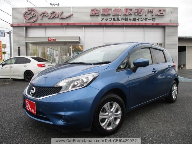 nissan note 2016 -NISSAN--Note DBA-E12--E12-496524---NISSAN--Note DBA-E12--E12-496524- image 1