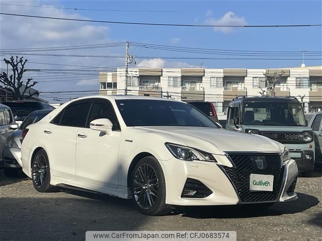 toyota crown 2015 -TOYOTA--Crown DAA-AWS210--AWS210-6098711---TOYOTA--Crown DAA-AWS210--AWS210-6098711- image 1