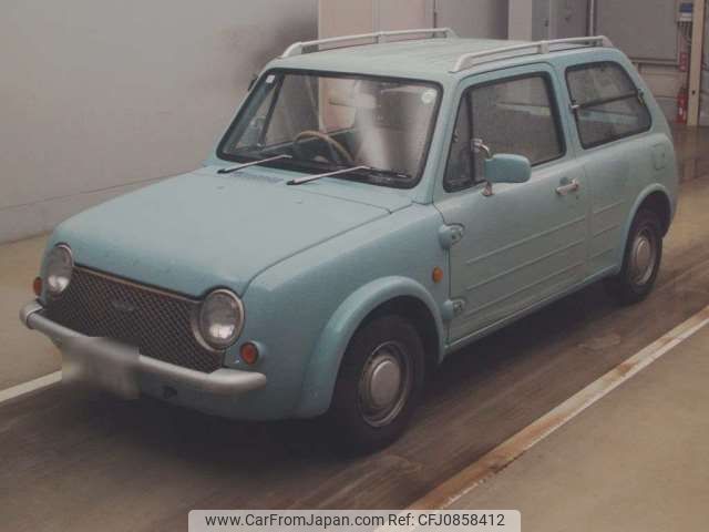 nissan pao 1990 -NISSAN 【習志野 502ﾄ8827】--Pao E-PK10--PK10-013385---NISSAN 【習志野 502ﾄ8827】--Pao E-PK10--PK10-013385- image 1