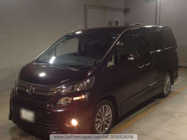 toyota vellfire 2014 -TOYOTA 【北九州 330ｽ7396】--Vellfire DBA-ANH20W--ANH20-8324068---TOYOTA 【北九州 330ｽ7396】--Vellfire DBA-ANH20W--ANH20-8324068- image 1