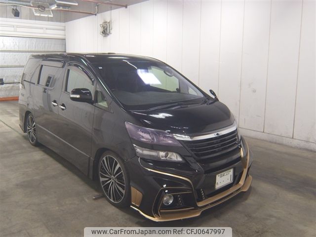 toyota vellfire 2012 -TOYOTA 【高崎 320ﾁ1】--Vellfire ANH20W--8258211---TOYOTA 【高崎 320ﾁ1】--Vellfire ANH20W--8258211- image 1