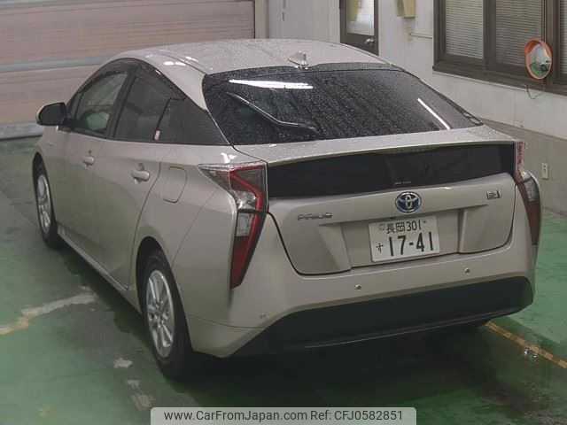 toyota prius 2016 -TOYOTA 【長岡 301ｽ1741】--Prius ZVW50--8037163---TOYOTA 【長岡 301ｽ1741】--Prius ZVW50--8037163- image 2