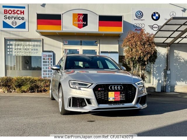 audi rs3 2018 -AUDI--Audi RS3 ABA-8VDAZF--WUAZZZ8V3JA903470---AUDI--Audi RS3 ABA-8VDAZF--WUAZZZ8V3JA903470- image 1