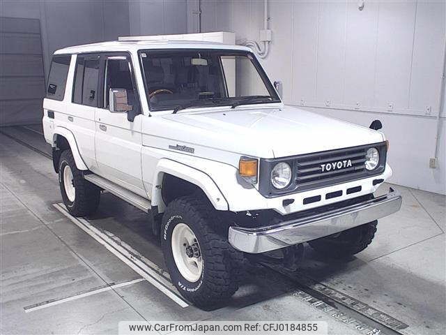 toyota land-cruiser 1999 -TOYOTA--Land Cruiser HZJ77HVｶｲ-0010929---TOYOTA--Land Cruiser HZJ77HVｶｲ-0010929- image 1