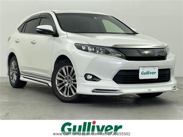 toyota harrier 2017 -TOYOTA--Harrier DBA-ZSU60W--ZSU60-0117585---TOYOTA--Harrier DBA-ZSU60W--ZSU60-0117585- image 1