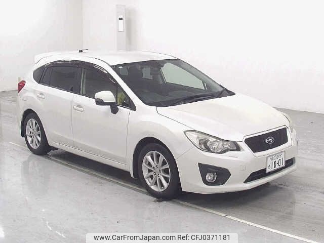 subaru impreza-wagon 2012 -SUBARU 【山口 345ｾ1001】--Impreza Wagon GP7-007975---SUBARU 【山口 345ｾ1001】--Impreza Wagon GP7-007975- image 1