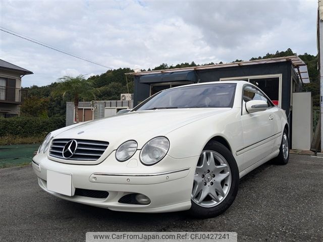 mercedes-benz cl-class 2002 -MERCEDES-BENZ--Benz CL GF-215375--WDB215375-2A027615---MERCEDES-BENZ--Benz CL GF-215375--WDB215375-2A027615- image 1