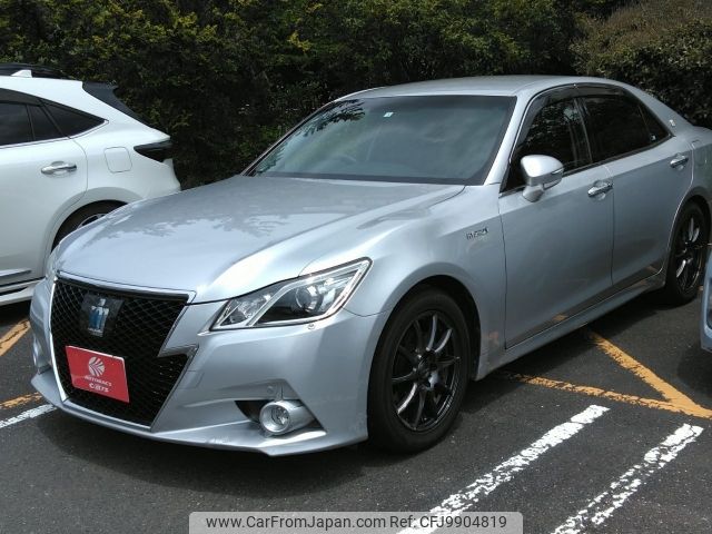 toyota crown 2013 -TOYOTA--Crown DAA-AWS210--AWS210-6048537---TOYOTA--Crown DAA-AWS210--AWS210-6048537- image 1