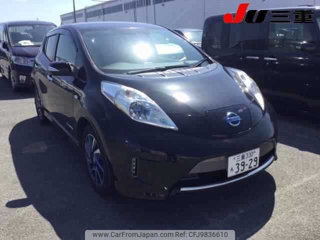 nissan leaf 2014 -NISSAN 【三重 330ﾁ3929】--Leaf AZE0--103311---NISSAN 【三重 330ﾁ3929】--Leaf AZE0--103311- image 1