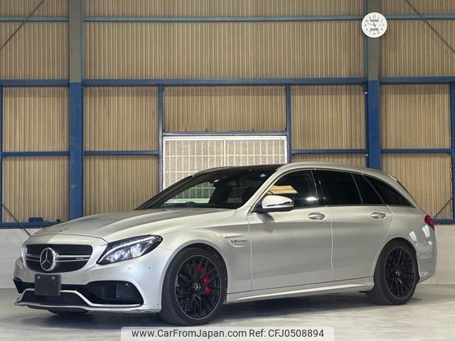 mercedes-benz c-class 2017 quick_quick_CBA-205287_WDD2052872F446829 image 1