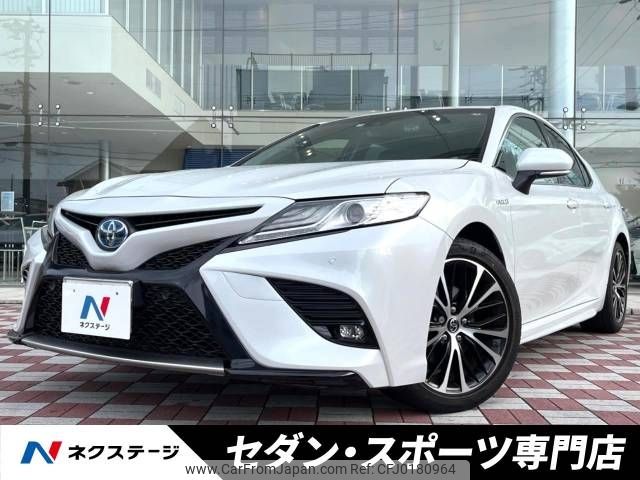 toyota camry 2019 -TOYOTA--Camry DAA-AXVH70--AXVH70-1056387---TOYOTA--Camry DAA-AXVH70--AXVH70-1056387- image 1